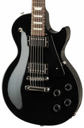 Enkel gesneden elektrische gitaar Gibson Les Paul Studio - Ebony