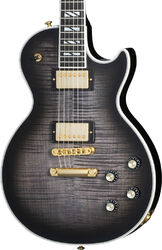 Enkel gesneden elektrische gitaar Gibson Les Paul Supreme - Transparent ebony burst