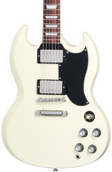 Guitarra eléctrica de doble corte. Gibson SG Standard '61 Custom Color - Classic white
