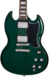 Guitarra eléctrica de doble corte. Gibson SG Standard '61 Custom Color - Translucent teal