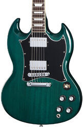 Guitarra eléctrica de doble corte. Gibson SG Standard Custom Color - Translucent teal