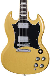 Guitarra eléctrica de doble corte. Gibson SG Standard Custom Color - Tv yellow