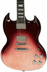 Guitarra eléctrica de doble corte. Gibson SG Standard HP-II - Hot pink fade