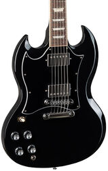 Linkshandige elektrische gitaar Gibson SG Standard Linkshandige - Ebony