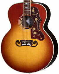 Volksgitaar Gibson SJ-200 Standard Rosewood - Rosewood Burst