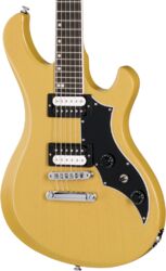Guitarra eléctrica de doble corte. Gibson Victory - Tv yellow satin
