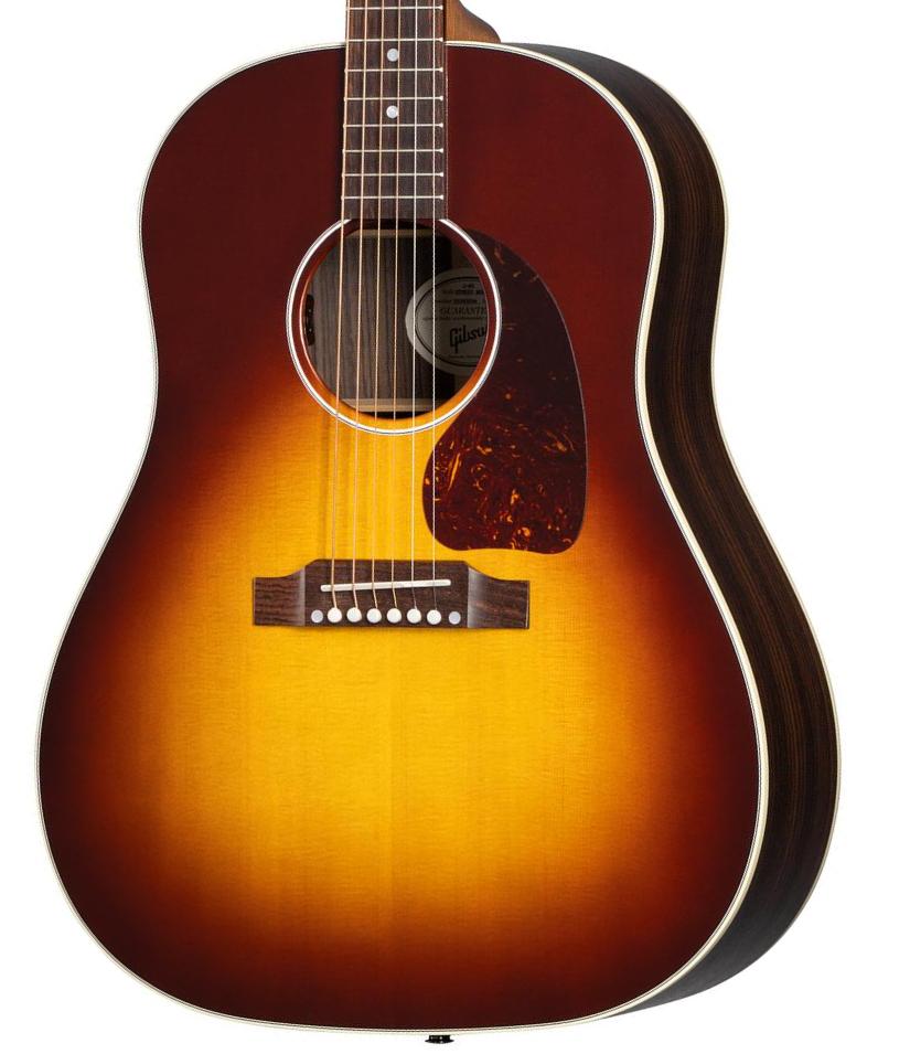 Volksgitaar Gibson J-45 Studio Rosewood 2024 - Rosewood burst