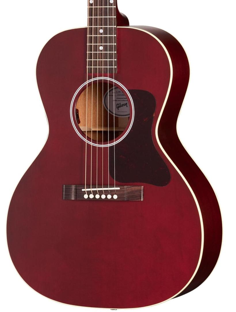 Folk gitaar Gibson Modern L-00 Special - Satin wine red