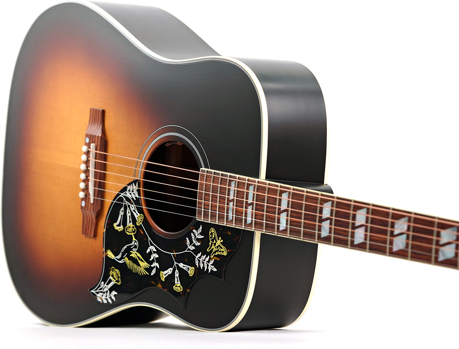 Gibson Hummingbird Faded Modern Dreadnought Epicea Acajou Rw - Vintage Sunburst - Folk gitaar - Variation 3
