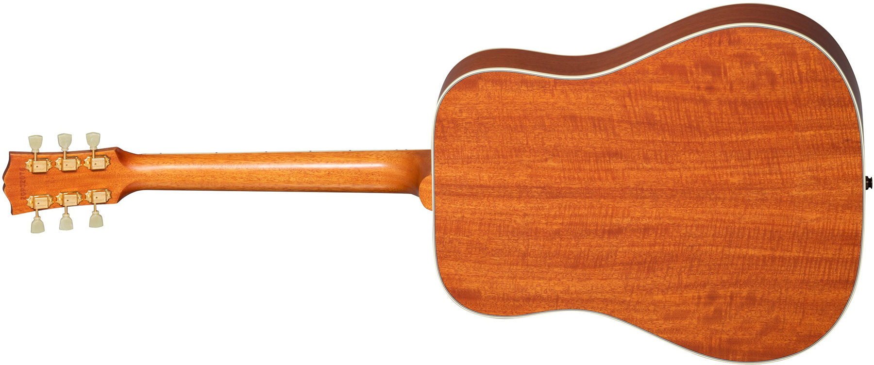Gibson Hummingbird Faded Original Dreadnought Epicea Acajou Rw - Antique Natural - Westerngitaar & electro - Variation 1