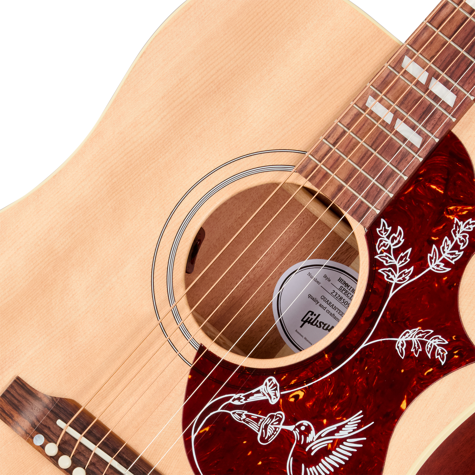 Gibson Hummingbird Special Modern Dreadnought Cbd Epicea Acajou Rw - Satin Natural - Folk gitaar - Variation 3