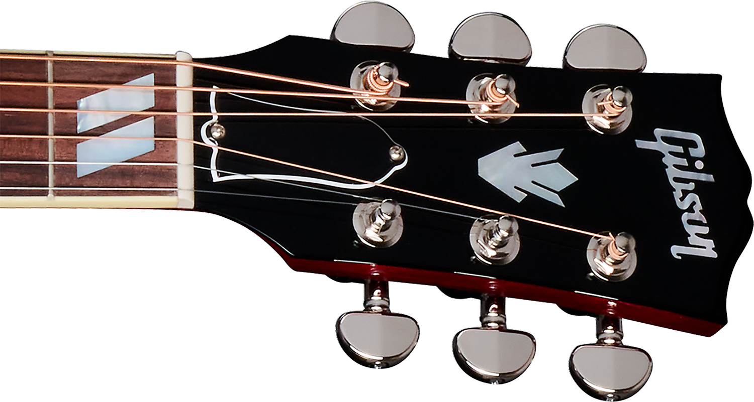 Gibson Hummingbird Standard (baggs Hifi Dna) Dreadnought Epicea Acajou Rw - Vintage Cherry Sunburst - Folk gitaar - Variation 4