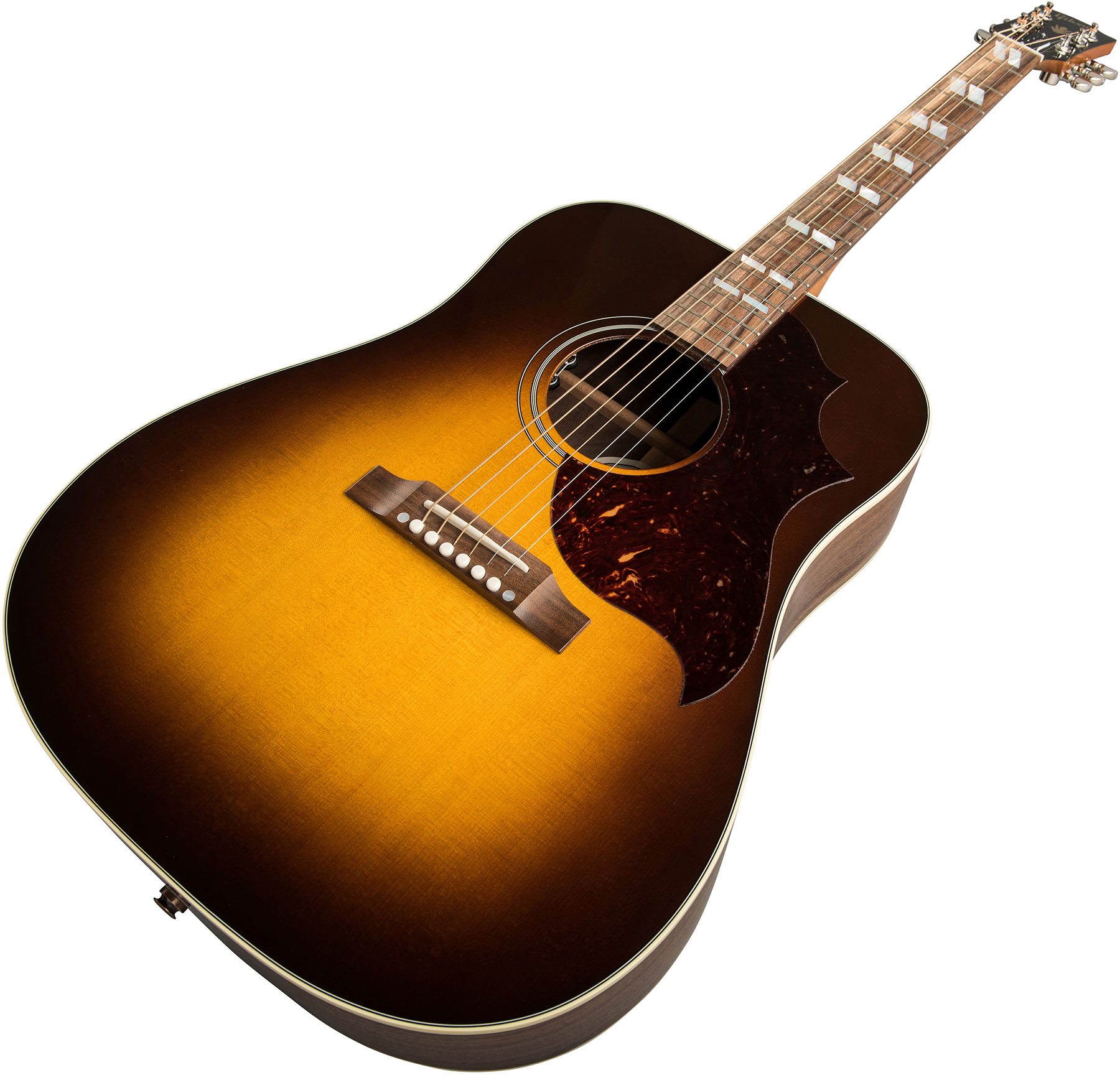 Gibson Hummingbird Studio 2019 Dreadnought Epicea Noyer Wal - Walnut Burst - Westerngitaar & electro - Variation 1