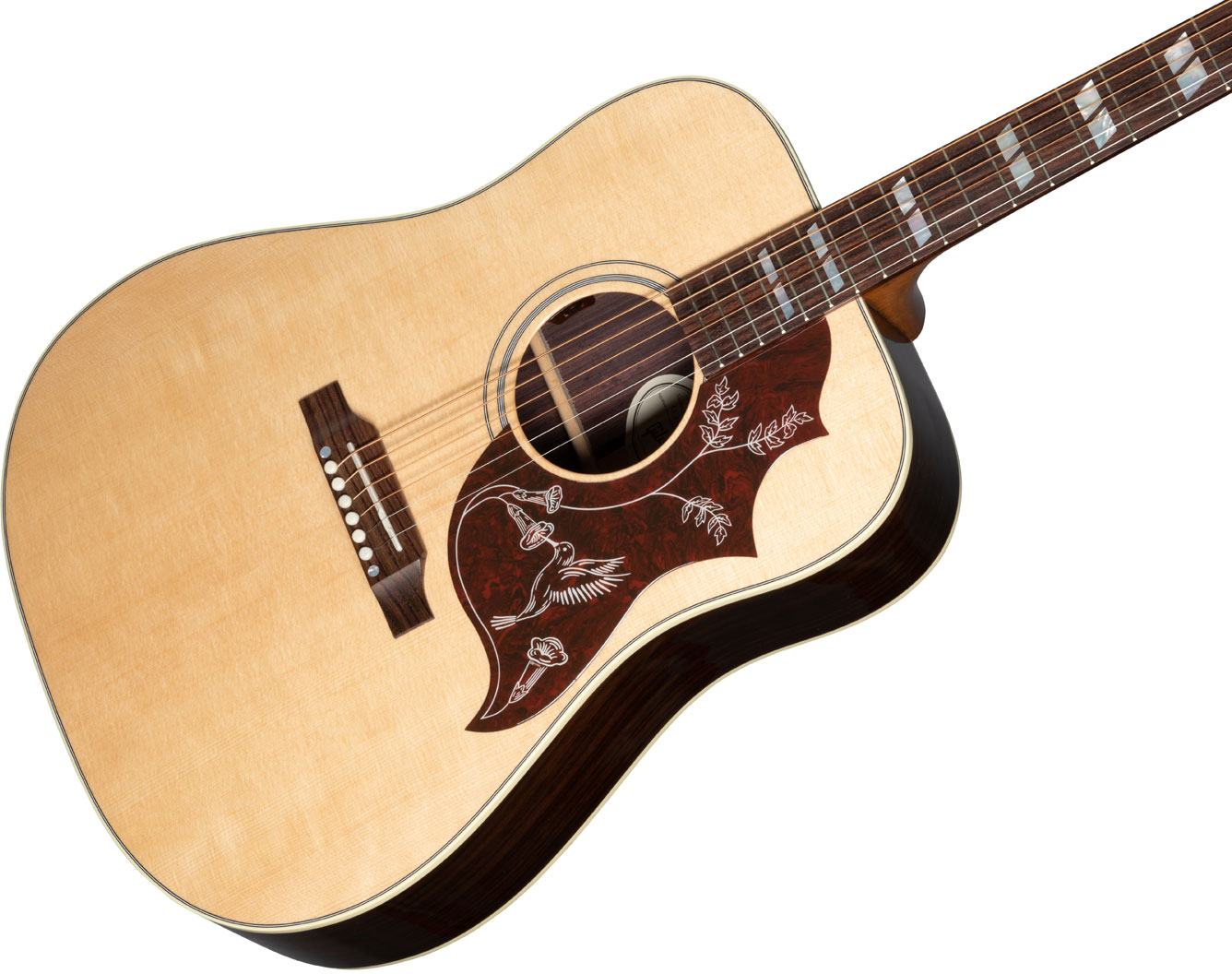 Gibson Hummingbird Studio Rosewood Modern 2023 Dreadnought Epicea Palissandre Rw - Antique Natural - Elektro-akoestische gitaar - Variation 3