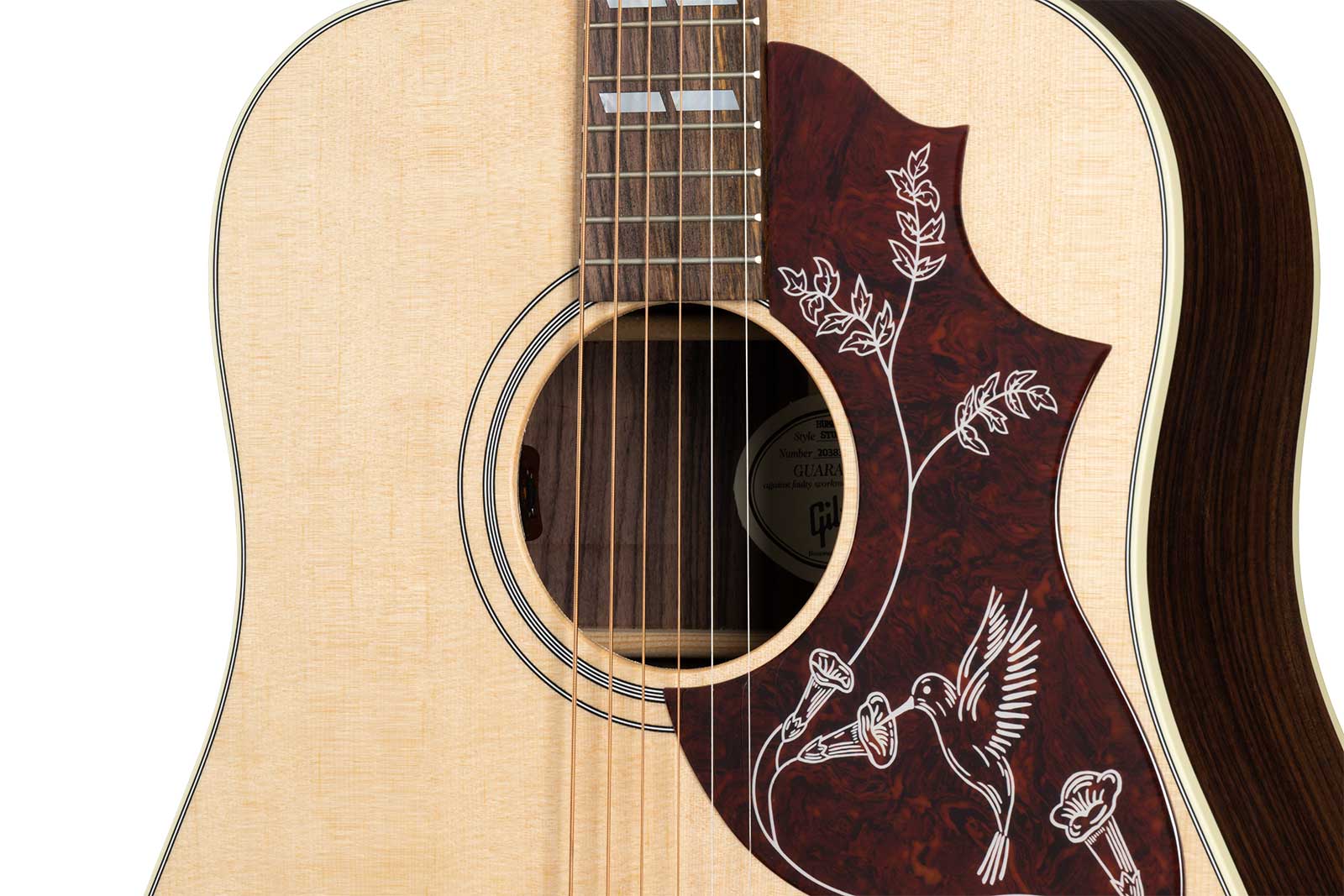 Gibson Hummingbird Studio Rosewood Modern 2024 Dreadnought Epicea Palissandre Rw - Satin Natural - Volksgitaar - Variation 3