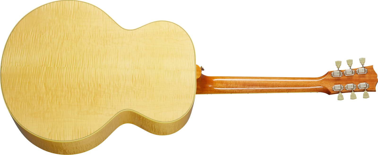 Gibson J-185 Original 2020 Jumbo Epicea Erable Rw - Antique Natural - Elektro-akoestische gitaar - Variation 1