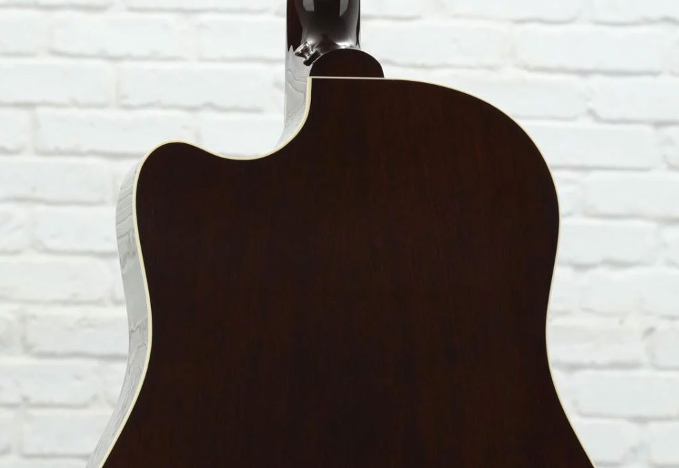Gibson J-45 Cutaway 2019 Dreadnought Cw Epicea Acajou Rw - Vintage Sunburst - Westerngitaar & electro - Variation 5