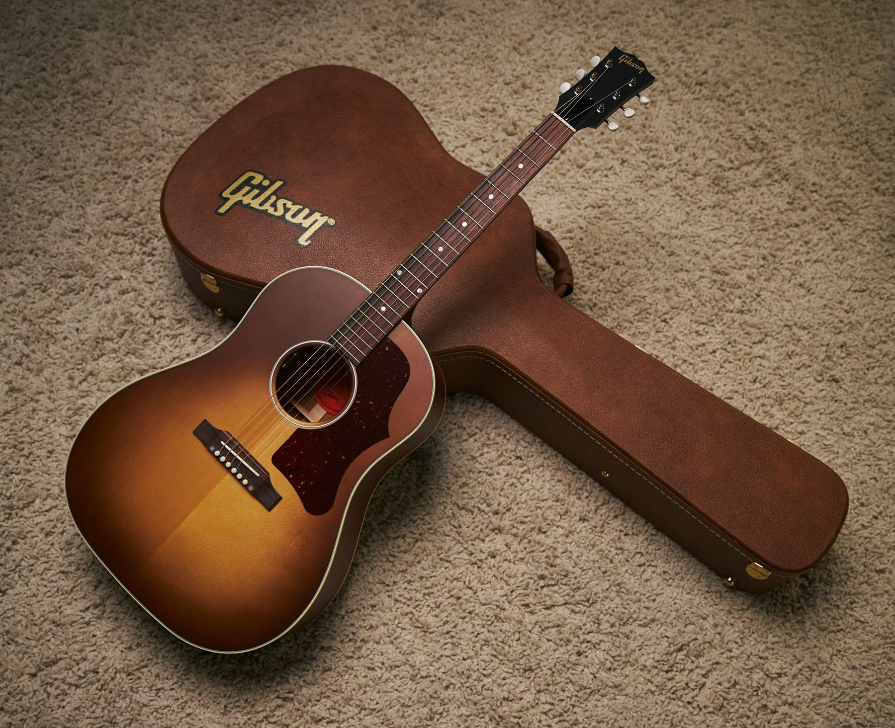 Gibson J-45 Faded 50s Original Dreadnought Epicea Acajou Rw - Vintage Sunburst - Westerngitaar & electro - Variation 6