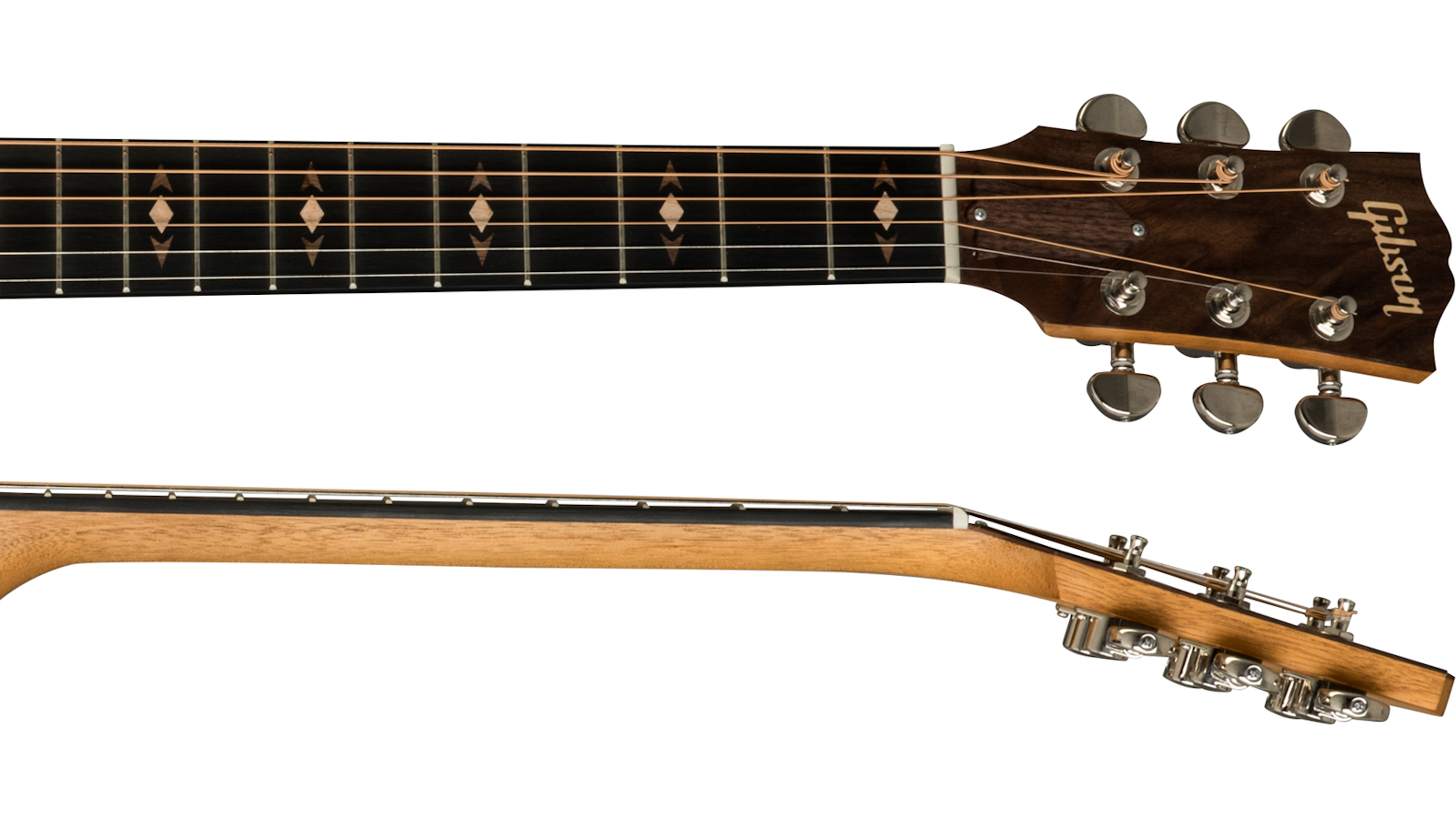 Gibson J-45 Sustainable 2019 Epicea Noyer Ric - Antique Natural - Elektro-akoestische gitaar - Variation 3