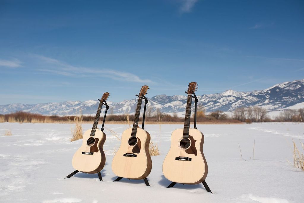 Gibson J-45 Sustainable 2019 Epicea Noyer Ric - Antique Natural - Elektro-akoestische gitaar - Variation 5