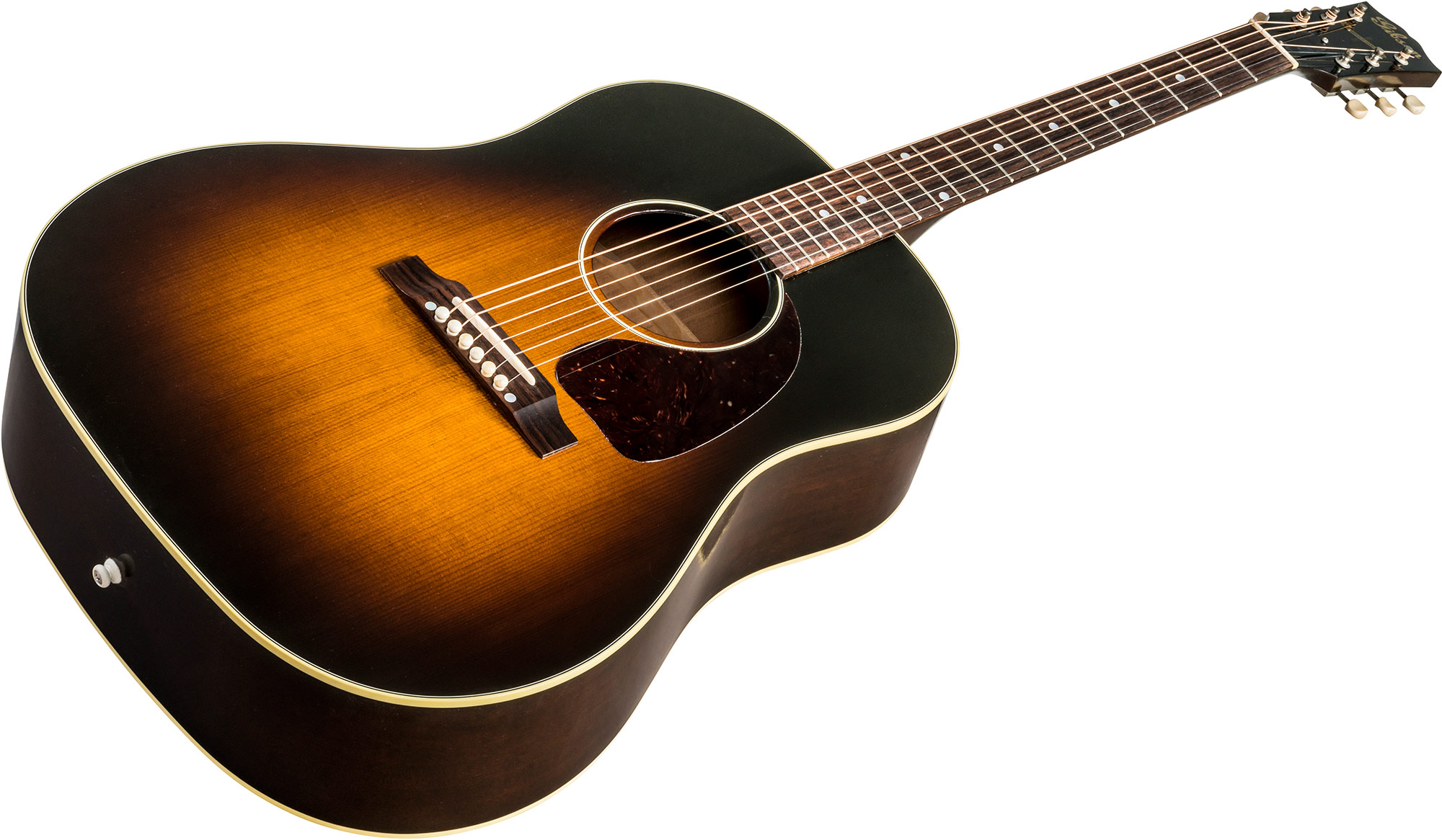 Gibson J-45 Vintage 2018 Dreadnought Epicea Acajou - Vos Vintage Sunburst - Westerngitaar & electro - Variation 3