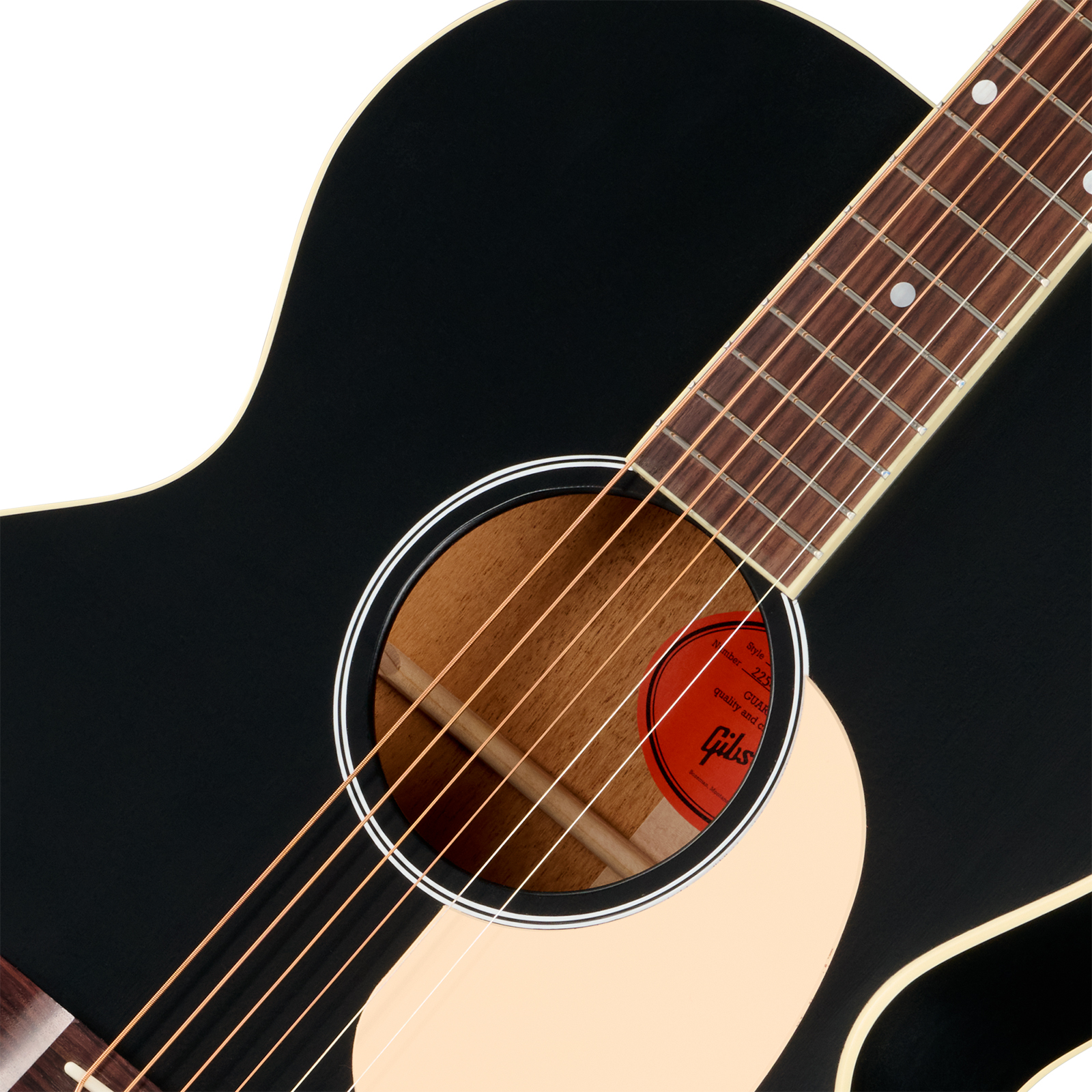 Gibson J185 Century 12-fret Jumbo Shsc Epicea Acajou Rw - Ebony - Folk gitaar - Variation 2