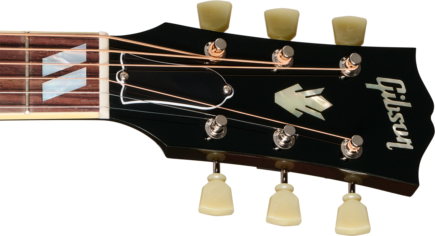 Gibson J185 Original (baggs Hifi Dna) Jumbo Epicea Erable Rw - Vintage Sunburst - Folk gitaar - Variation 5
