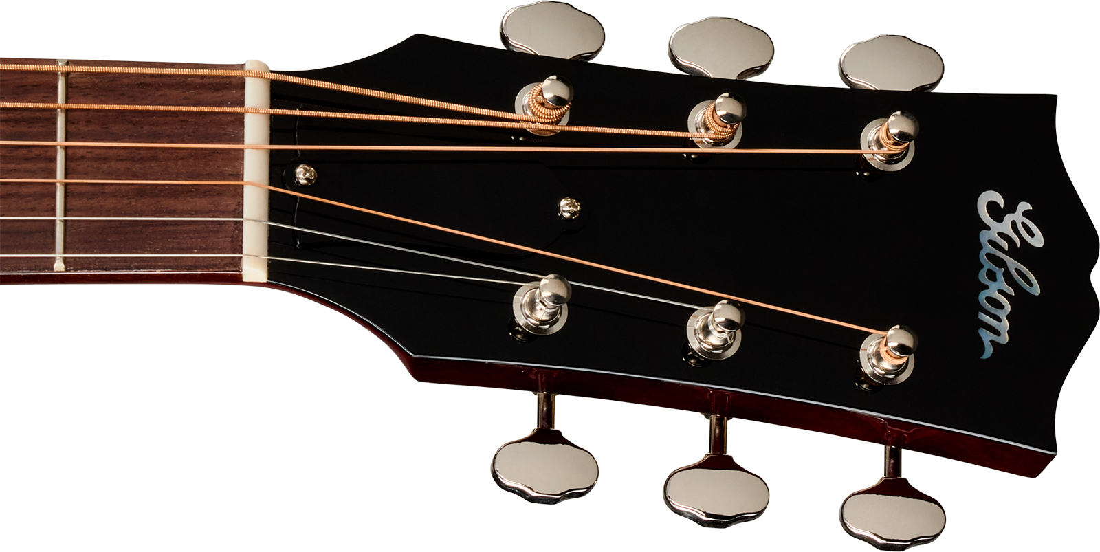 Gibson J45 50s Original (baggs Hifi Dna) Dreadnought Epicea Acajou Rw - Vintage Sunburst - Folk gitaar - Variation 5