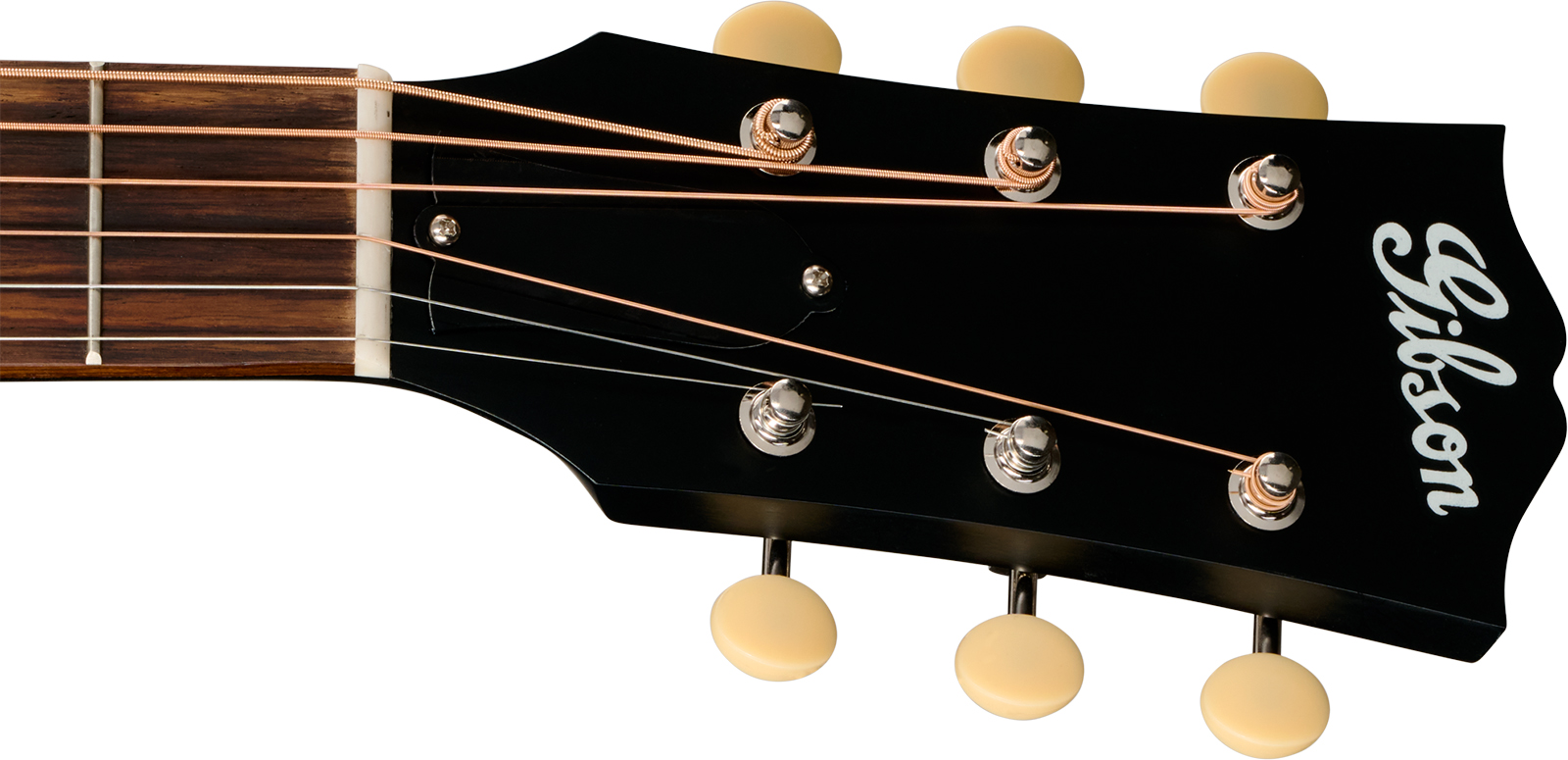Gibson J45 Century 12-fret Dreadnought Shsc Epicea Acajou Rw - Ebony - Folk gitaar - Variation 4