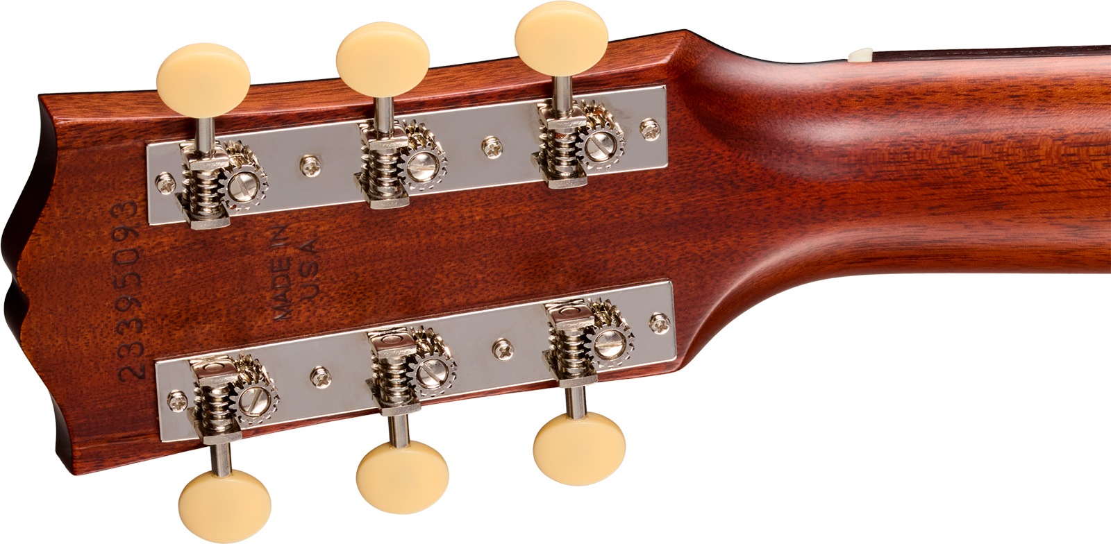 Gibson J45 Century 12-fret Dreadnought Shsc Epicea Acajou Rw - Vintage Amber Satin - Folk gitaar - Variation 5