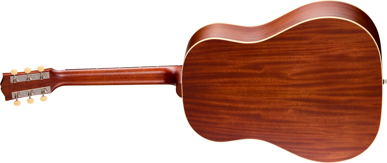 Gibson J45 Century 12-fret Lh Dreadnought Shsc Gaucher Epicea Acajou Rw - Vintage Amber Satin - Folk gitaar - Variation 1