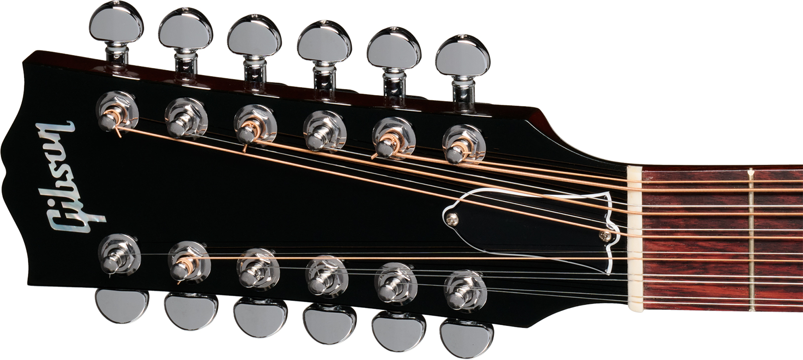 Gibson J45 Standard 12-string Lh (baggs Hifi Dna) Dreadnought 12c Gaucher Epicea Acajou Rw - Vintage Sunburst - Folk gitaar - Variation 4