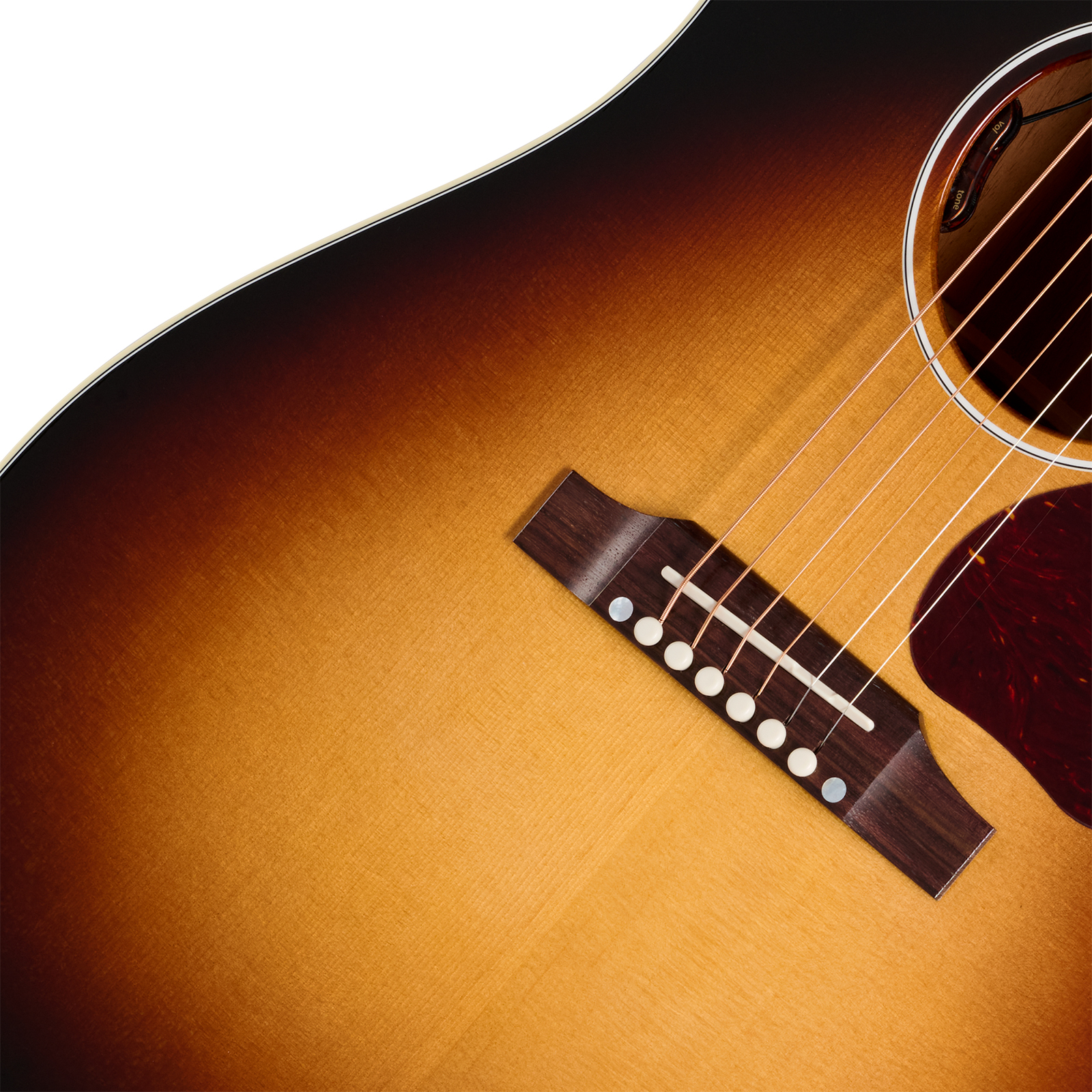 Gibson J45 Standard (baggs Hifi Dna) Dreadnought Epicea Acajou Rw - Vintage Sunburst - Folk gitaar - Variation 3