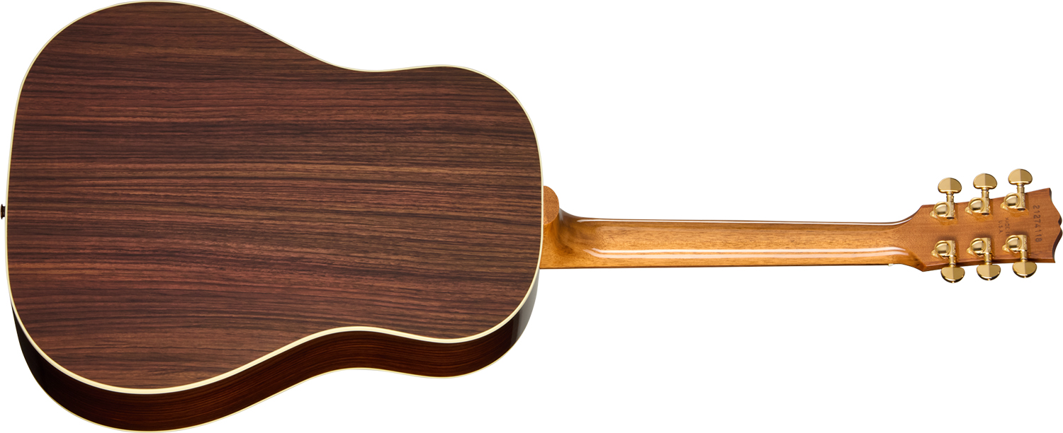 Gibson J45 Standard Rosewood Lh (baggs Hifi Dna) Dreadnought Gaucher Epicea Palissandre Rw - Rosewood Burst - Folk gitaar - Variation 1