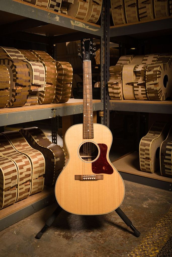 Gibson L-00 Studio 2019 Epicea Noyer Wal - Antique Natural - Westerngitaar & electro - Variation 4