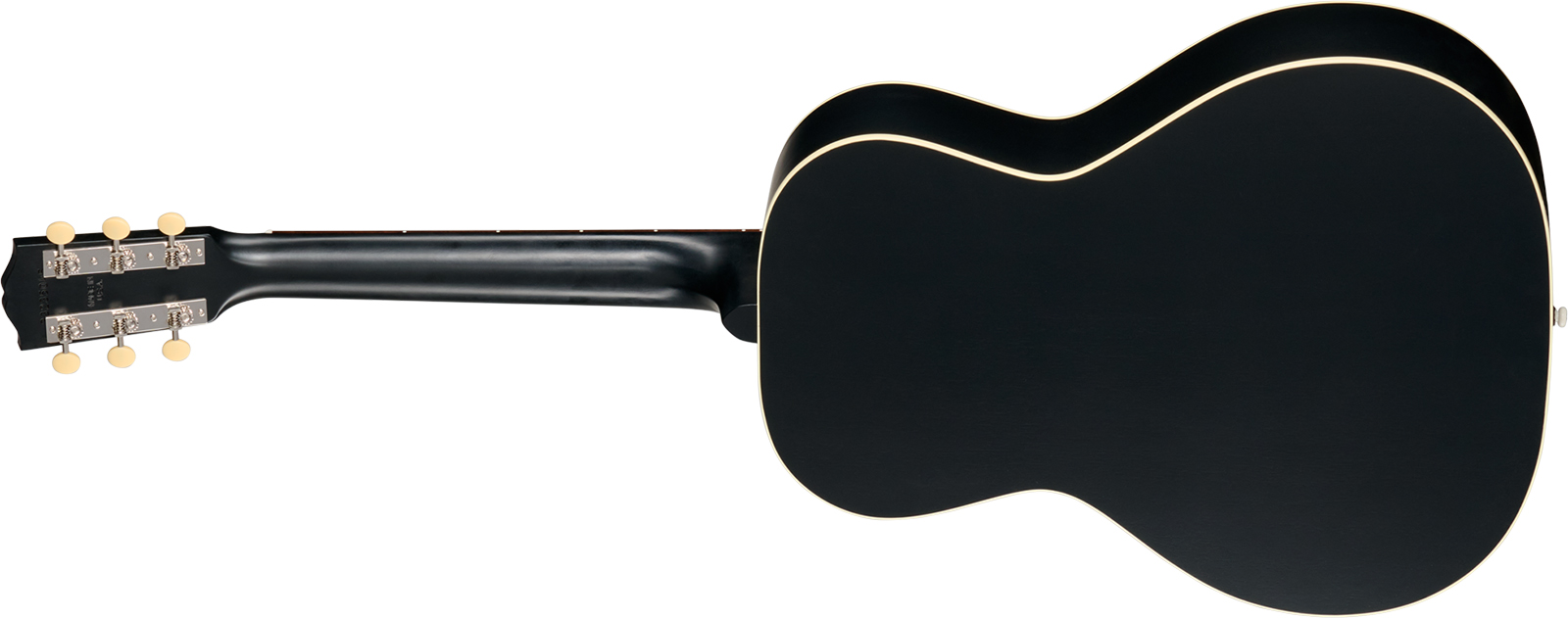Gibson L00 Century 12-fret Lh Parlor Shsc Gaucher Epicea Acajou Rw - Ebony Satin - Folk gitaar - Variation 1