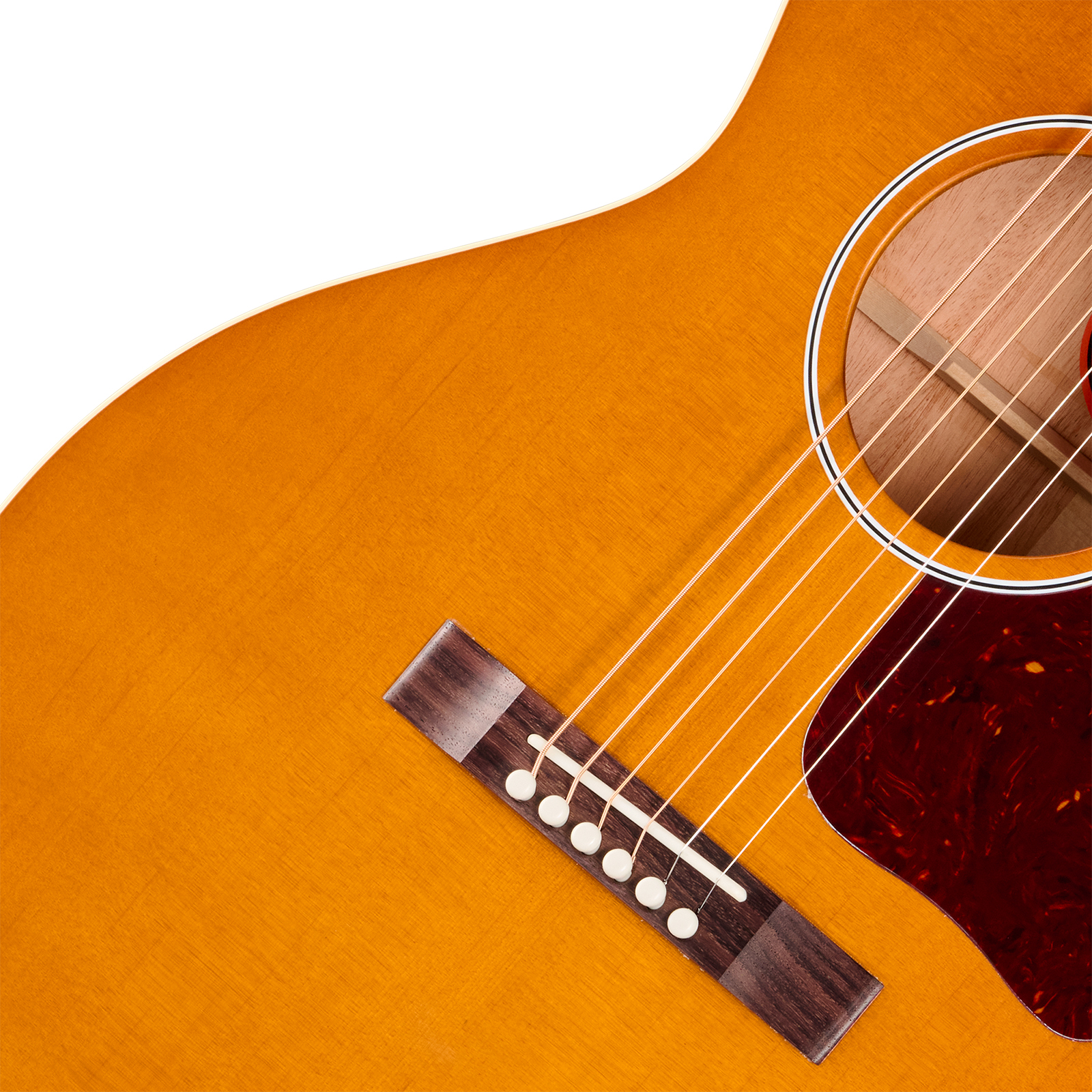 Gibson L00 Century 12-fret Lh Parlor Shsc Gaucher Epicea Acajou Rw - Vintage Amber Satin - Folk gitaar - Variation 3