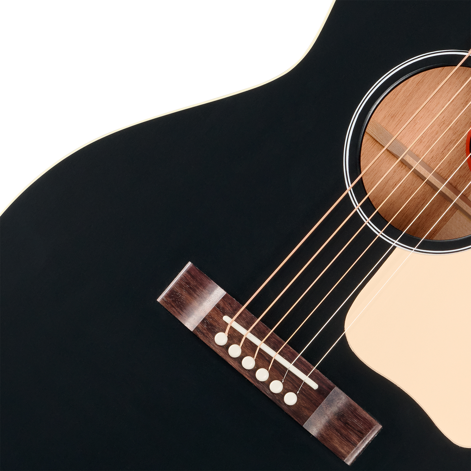 Gibson L00 Century 12-fret Lh Parlor Shsc Gaucher Epicea Acajou Rw - Ebony Satin - Folk gitaar - Variation 3