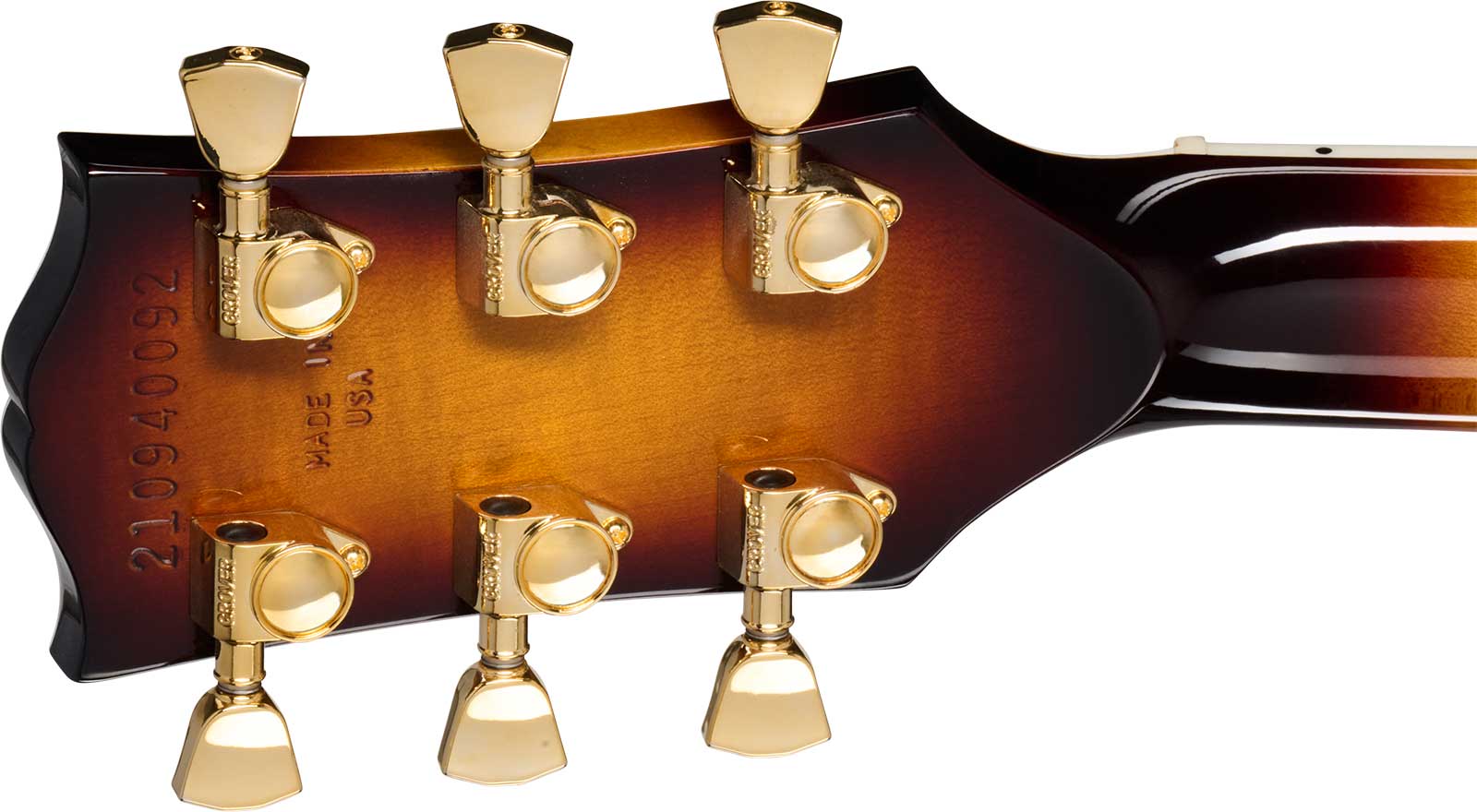 Gibson Les Paul Custom 70s 2h Ht Eb - Tobacco Burst - Single cut gitaar - Variation 5