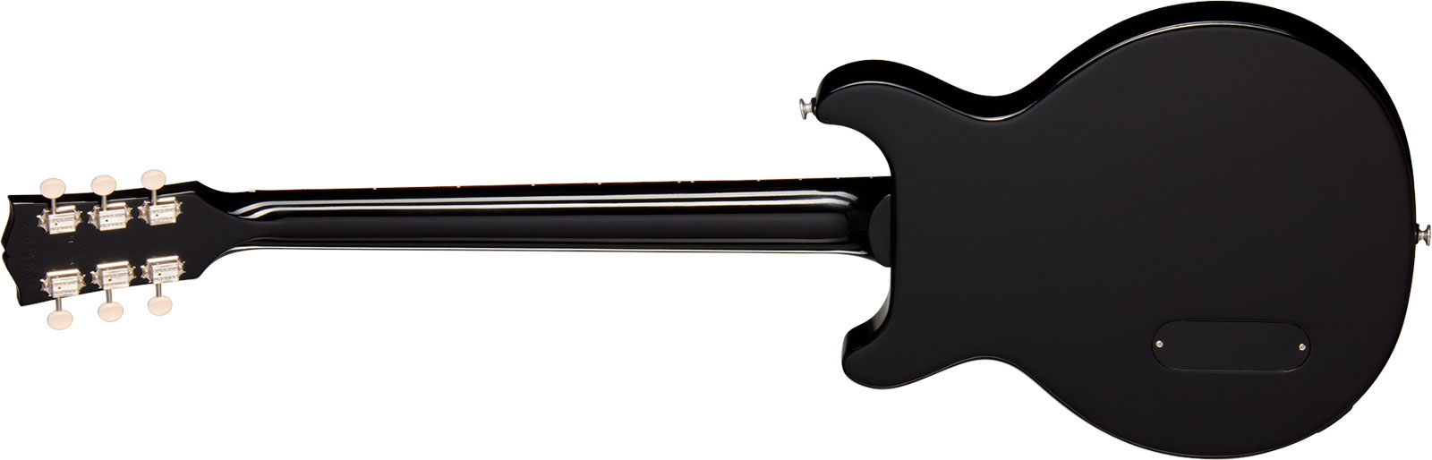 Gibson Les Paul Junior Dc Usa 2s P90 Ht Rw - Ebony - Double cut gitaar - Variation 7