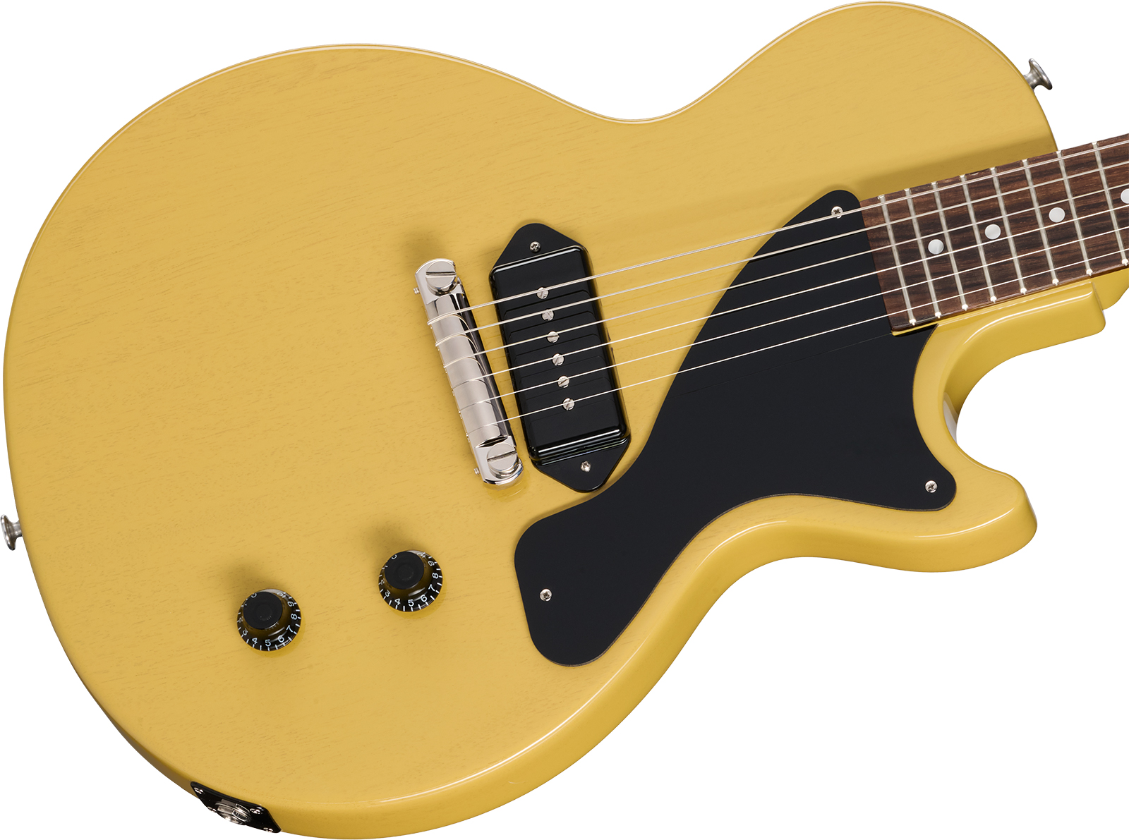 Gibson Les Paul Junior Original Usa 1s P90 Ht Rw - Tv Yellow - Enkel gesneden elektrische gitaar - Variation 2