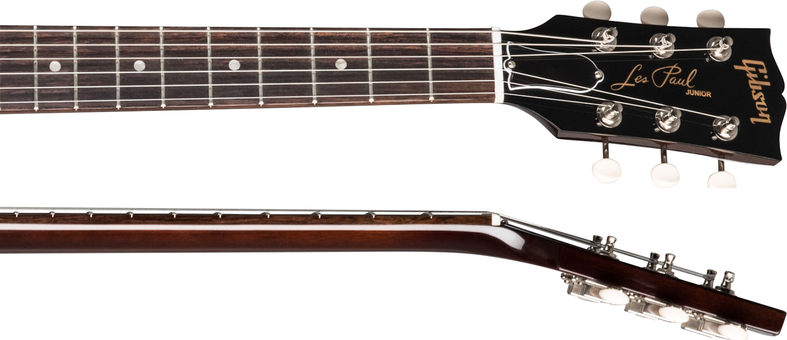 Gibson Les Paul Junior Original Usa 1s P90 Ht Rw - Vintage Tobacco Burst - Enkel gesneden elektrische gitaar - Variation 3