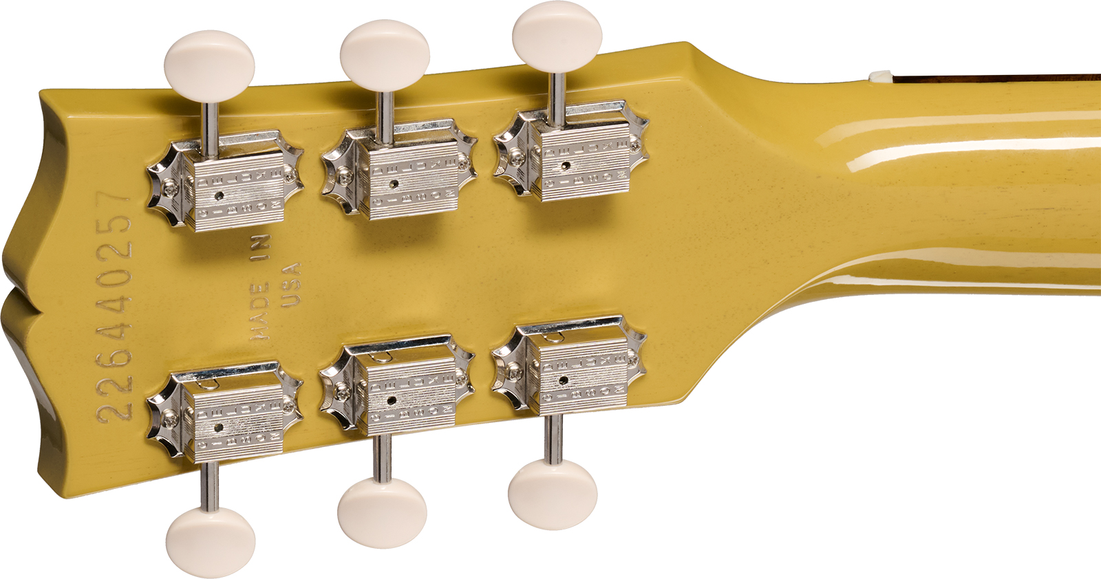 Gibson Les Paul Junior Original Usa 1s P90 Ht Rw - Tv Yellow - Enkel gesneden elektrische gitaar - Variation 3