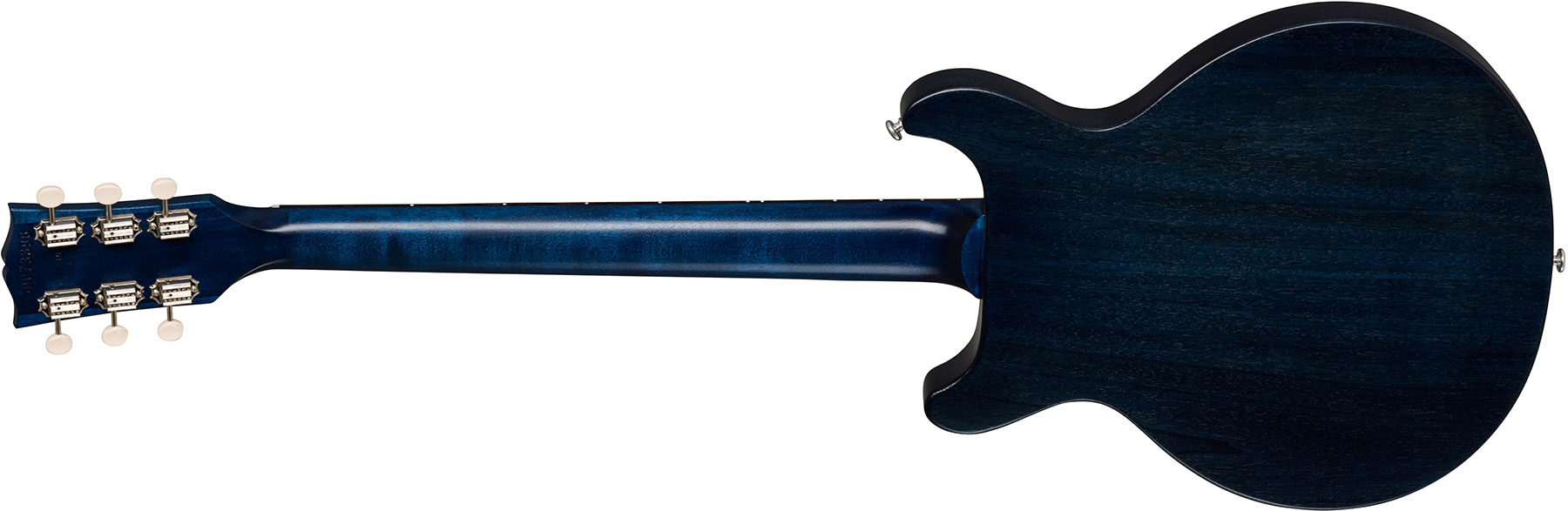 Gibson Les Paul Junior Tribute 2019 P90 Ht Rw - Blue Stain - Enkel gesneden elektrische gitaar - Variation 2