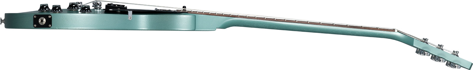 Gibson Les Paul Modern Lite 2h Ht Rw - Satin Inverness Green - Enkel gesneden elektrische gitaar - Variation 2