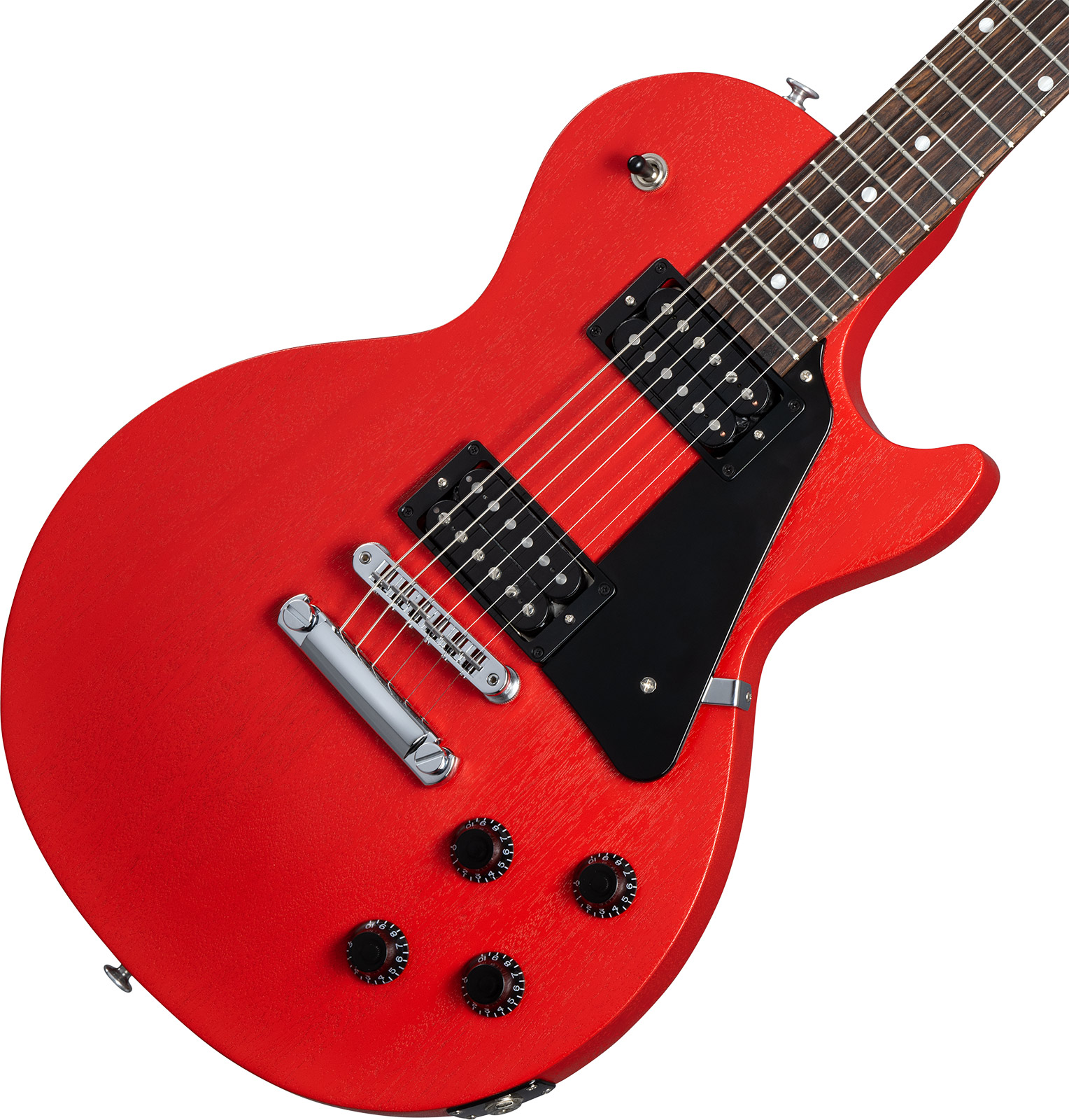 Gibson Les Paul Modern Lite 2h Ht Rw - Cardinal Red - Enkel gesneden elektrische gitaar - Variation 3