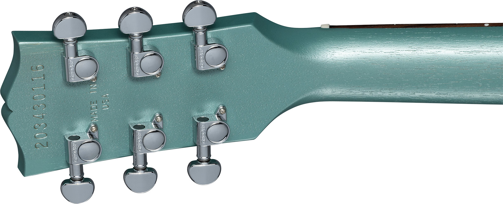 Gibson Les Paul Modern Lite 2h Ht Rw - Satin Inverness Green - Enkel gesneden elektrische gitaar - Variation 4