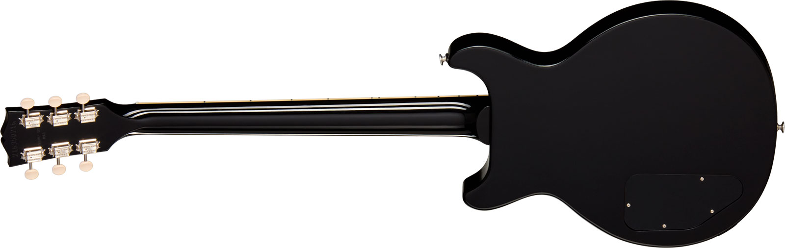 Gibson Les Paul Special Dc Usa 2s P90 Ht Rw - Ebony - Double cut gitaar - Variation 1