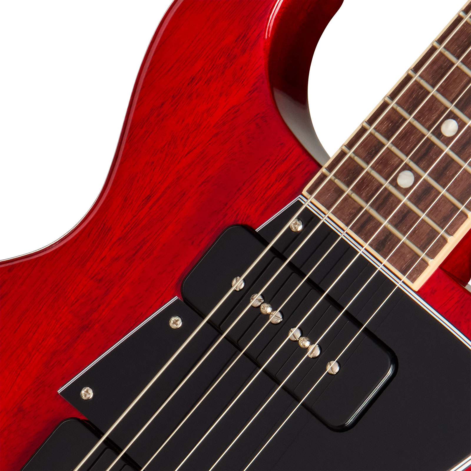 Gibson Les Paul Special Dc Usa 2s P90 Ht Rw - Vintage Cherry - Double cut gitaar - Variation 2