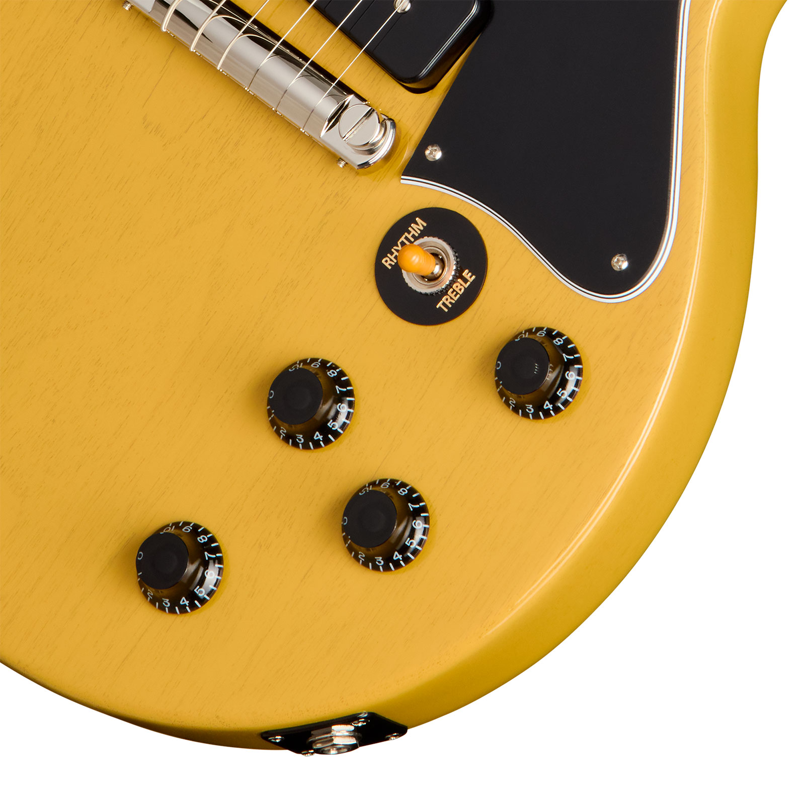 Gibson Les Paul Special Dc Usa 2s P90 Ht Rw - Tv Yellow - Double cut gitaar - Variation 3